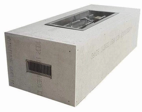 HPC Fire 60 x 24" Unfinished Fire Pit Enclosure U60X24-30X12CEKportable outdoor fire pit with lid