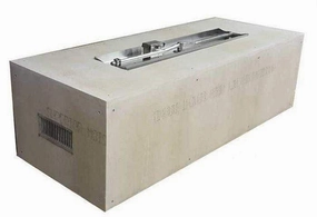 HPC Fire 60 x 24" Unfinished Fire Pit Enclosure U60X24-37X8MLFPKCEKportable outdoor fire pit with lid