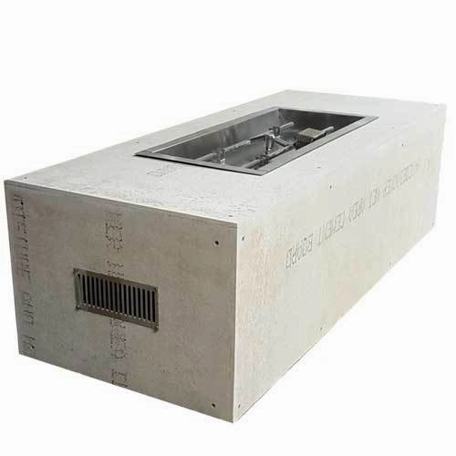 HPC Fire 70" Square Fire Pit Enclosure TOR-UST70X24/36X14FPPKCEK-LPportable outdoor fire pit with lid