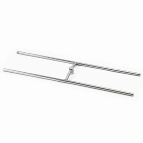 HPC Fire 84 X 10" Fire Pit H-Burner (10 pcs) HBSB84Fireproof mat for under fire pit