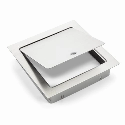 HPC Fire 8x8 inch Recess Mount Stainless Steel Access Door AD-RM8X8SSFireproof mat for under fire pit