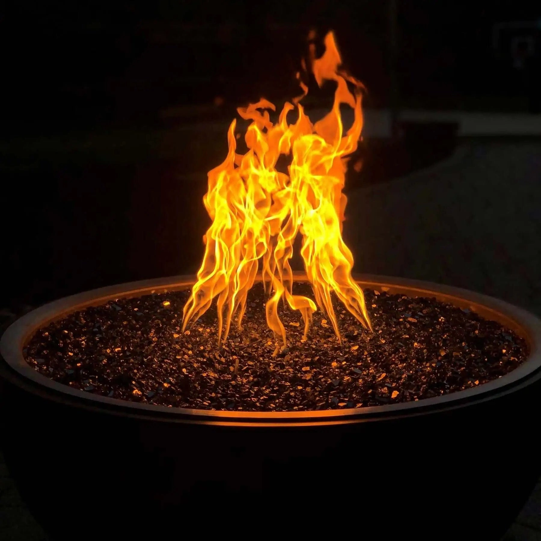 HPC Fire Aluminum Spun 24 VAC Electronic Ignition On/Off Fire Pit Bowls