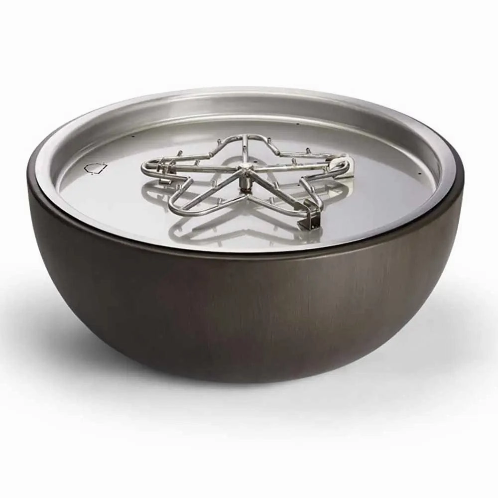 HPC Fire Aluminum Spun 24 VAC Electronic Ignition On/Off Fire Pit Bowls