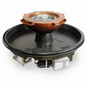 HPC Fire Evolution 360 4 Scupper WB52R-TEMP4-EIportable outdoor fire pit with lid