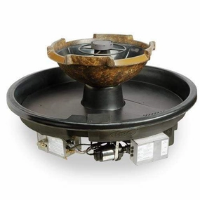 HPC Fire H2On Fire Series FOW52R-MONACO4BS-EIportable outdoor fire pit with lid