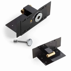 HPC Fire Paver Block Bracket Match Lit Model KVMB-PBFireproof mat for under fire pit