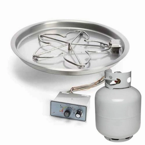 HPC Fire Round Bowl Fire Pit Insert FPPK13-FLEX-LP-STportable outdoor fire pit with lid