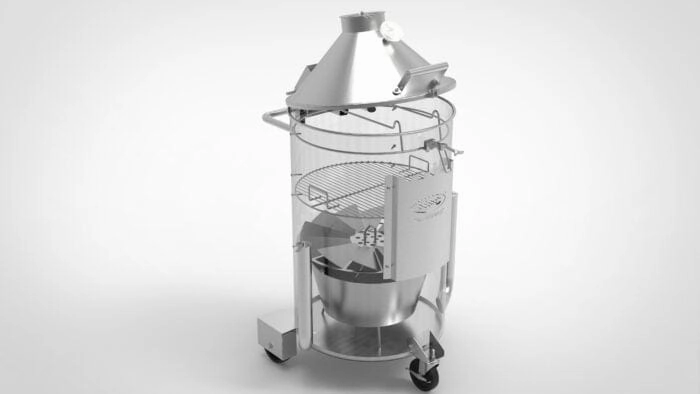 HPC Fire Vortex Technology Drum Smoker DS-SST