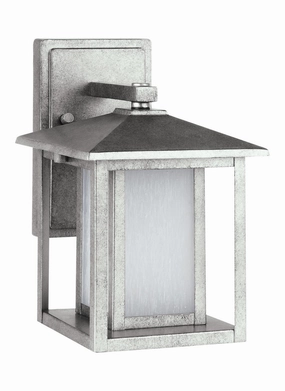 Hunnington LED Outdoor Wall Lantern Weathered PewterOutdoor wall sconces with motion sensor