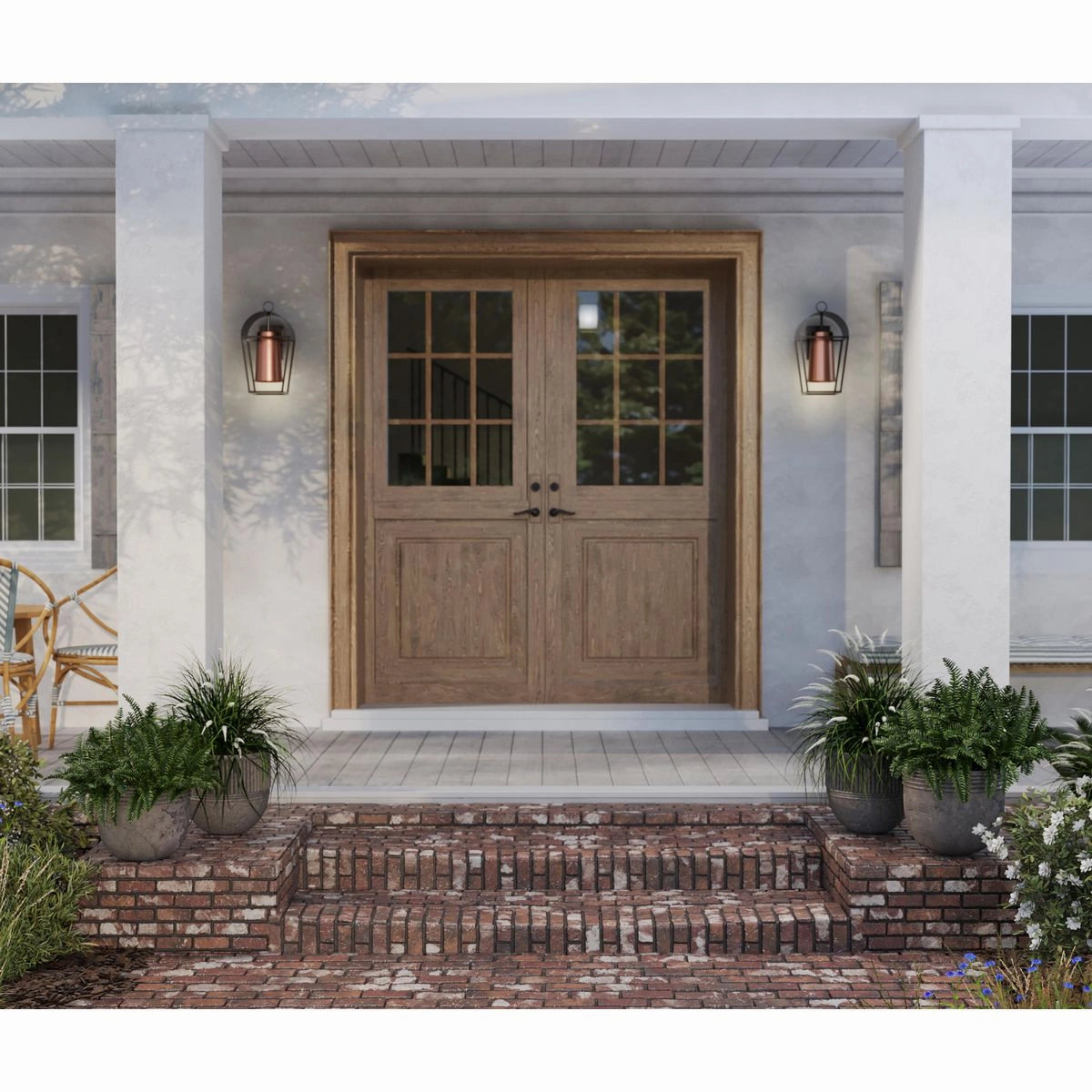 Hutchence 1-Light Outdoor Wall Light