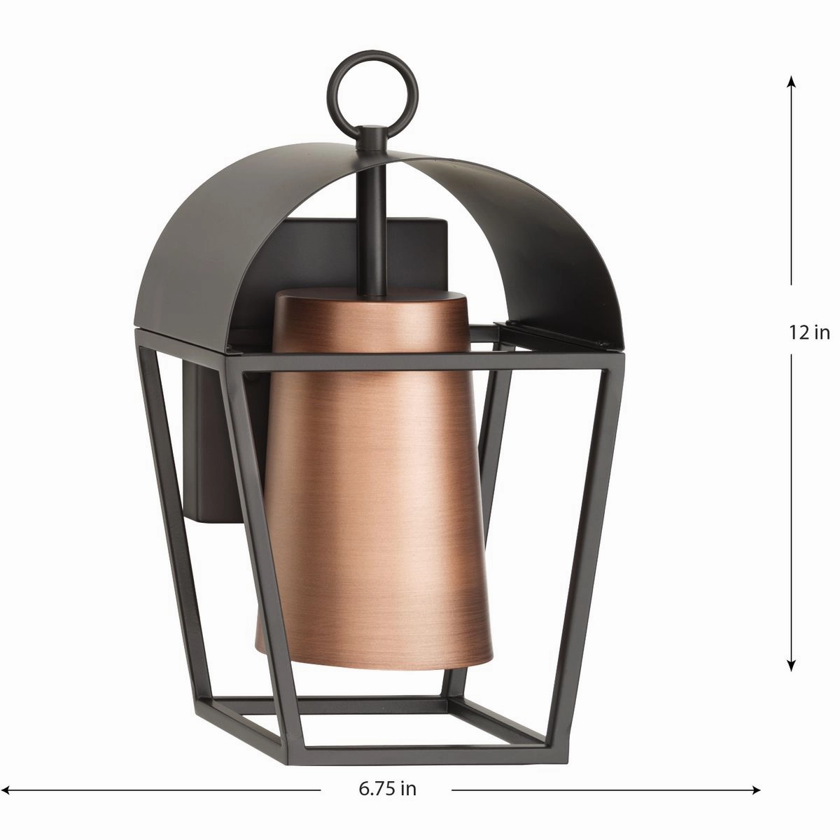 Hutchence One Light Outdoor Wall Lantern Antique Bronze