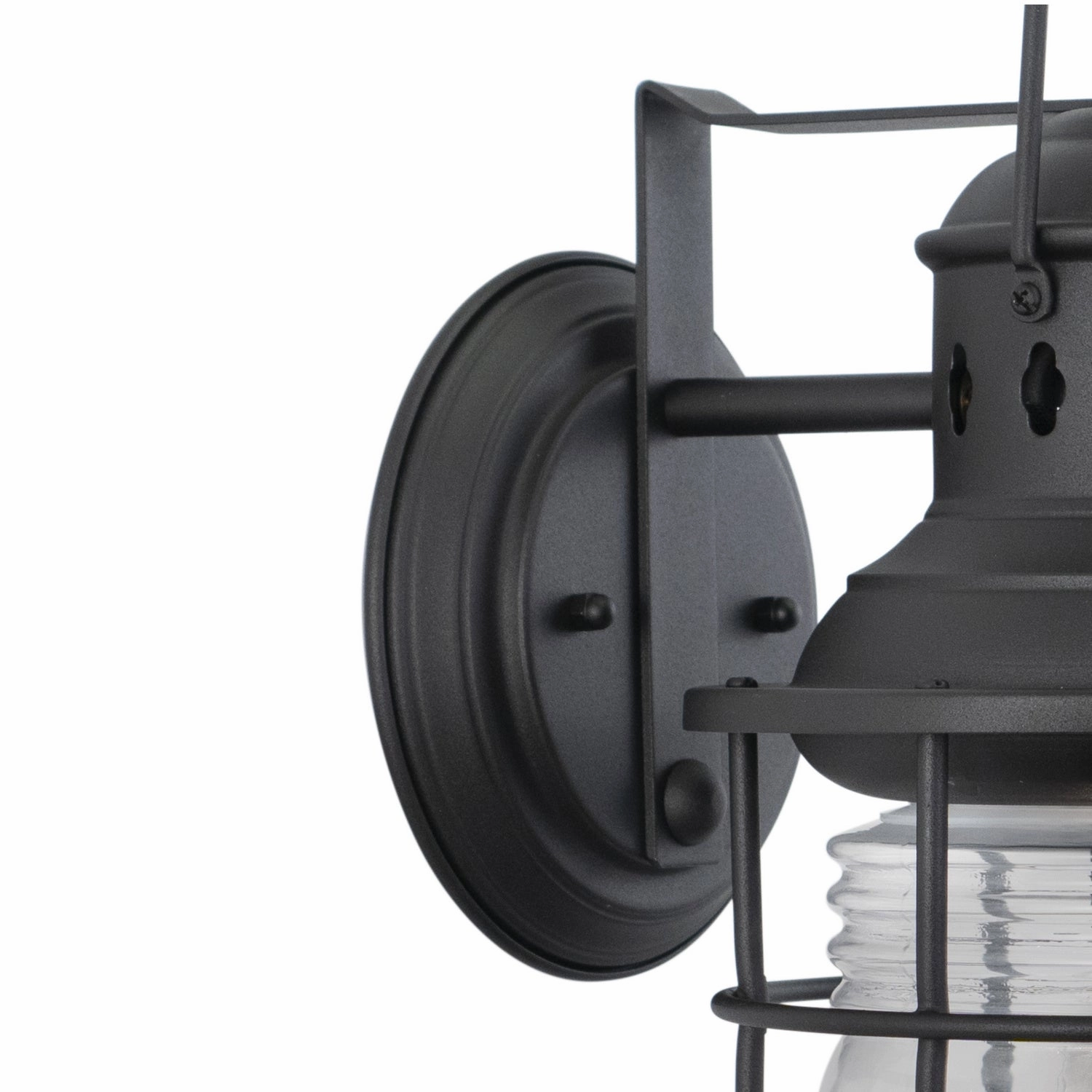 Hyannis One Light Outdoor Wall Mount Textured Black
