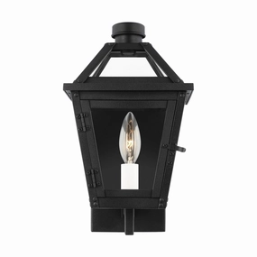 Hyannis One Light Wall Lantern Textured BlackOutdoor wall sconces with motion sensor