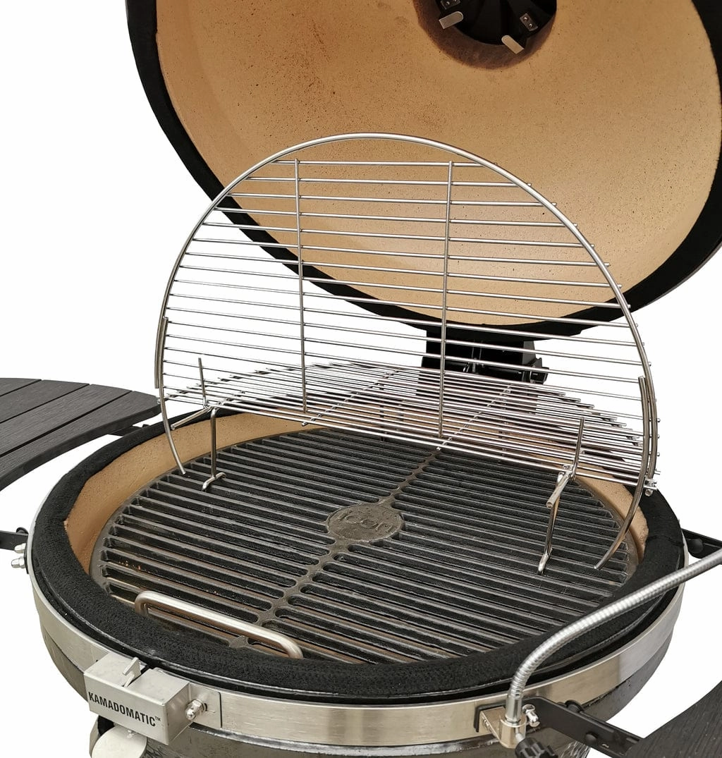 Icon Grills XR402 Deluxe Black Kamado Charcoal Grill CGXR402BDELUXE