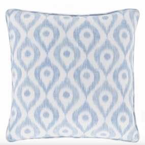 Indie Blue Indoor/Outdoor Decorative Pillow Coverwaterproof outdoor throw pillow