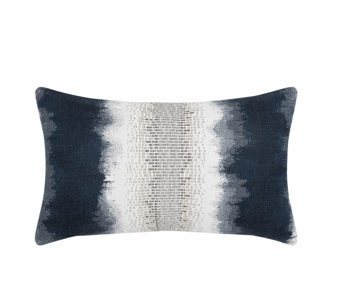 Indigo Tides Indoor/Outdoor Pillow