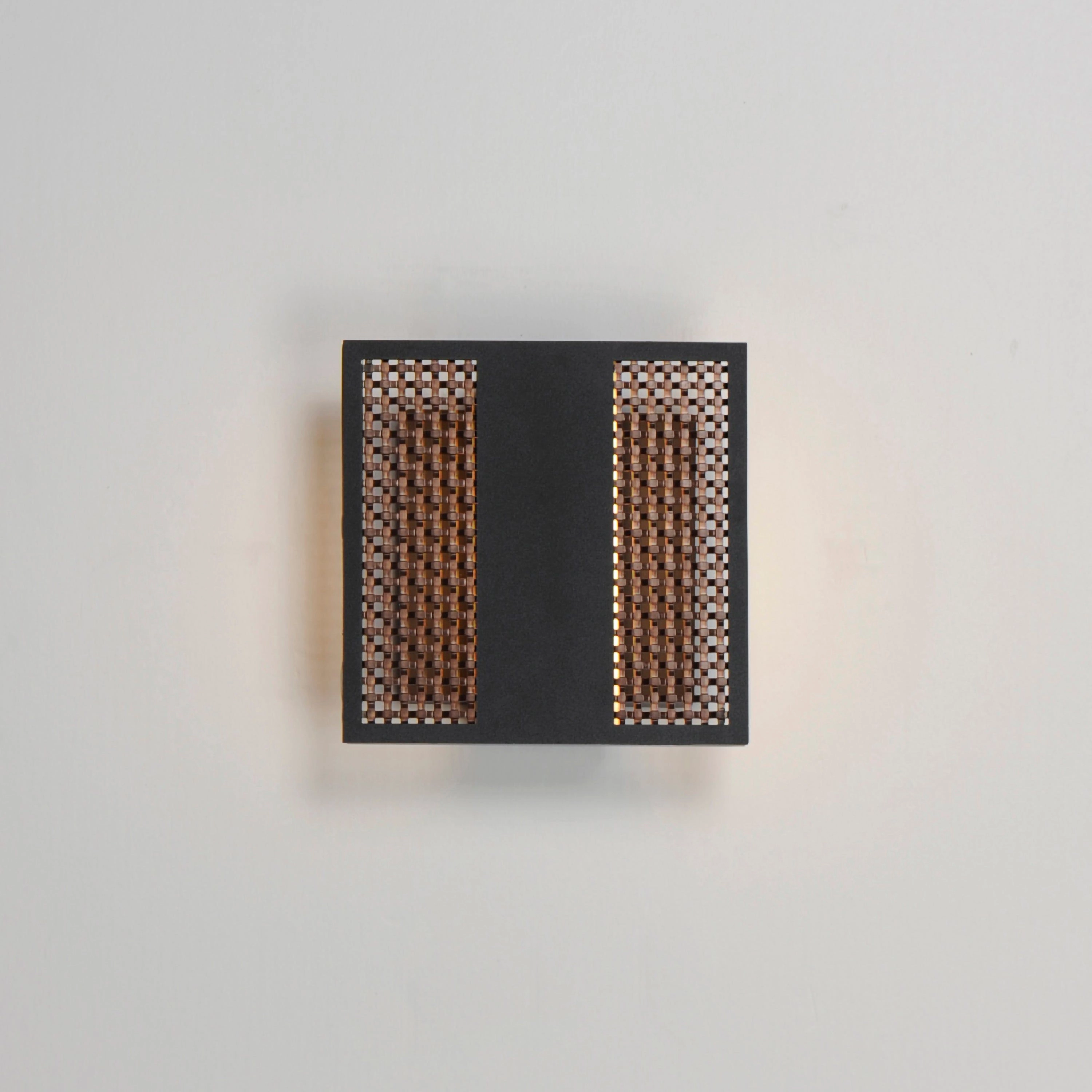 Interlace 6.5" LED Outdoor Wall Sconce