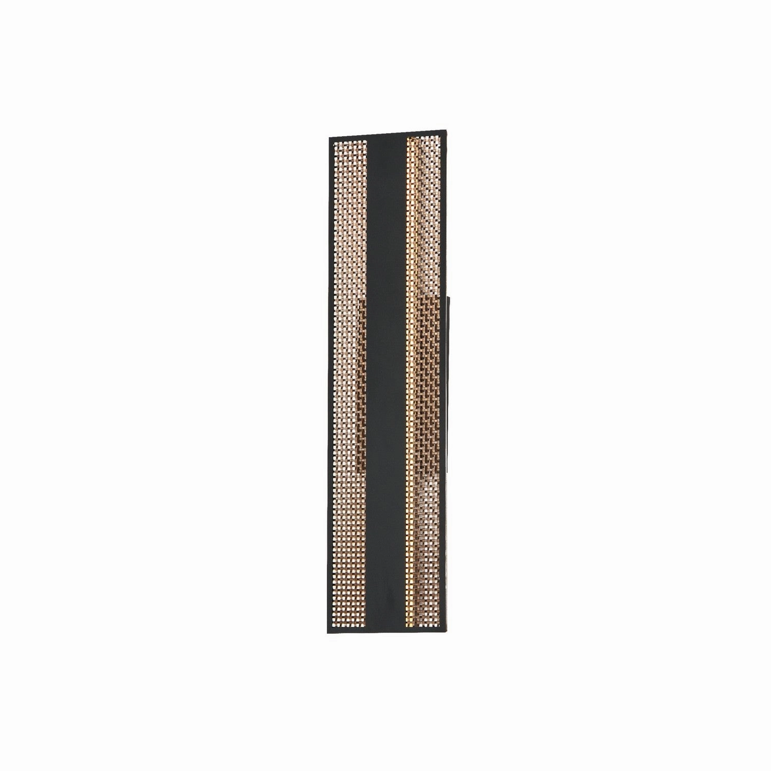 Interlace LED Outdoor Wall Sconce Black/Aged CopperOutdoor wall sconces with motion sensor
