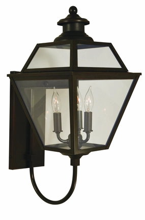 Inverness Three Light Wall Mount BronzeOutdoor wall sconces with motion sensor