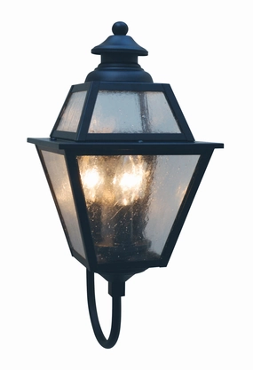 Inverness Three Light Wall Mount Satin BlackOutdoor wall sconces with motion sensor