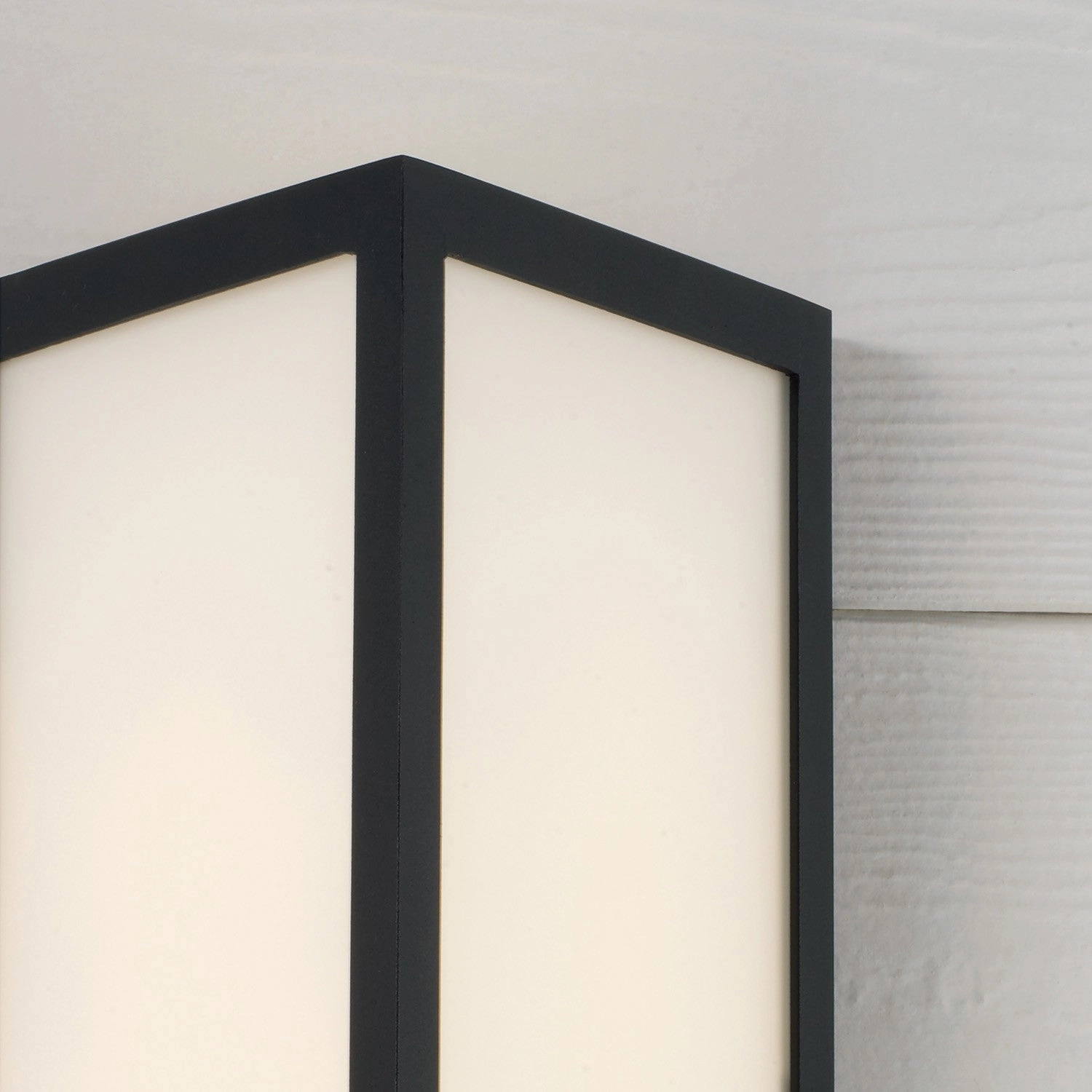 Irvin Two Light Outdoor Wall Lantern Black
