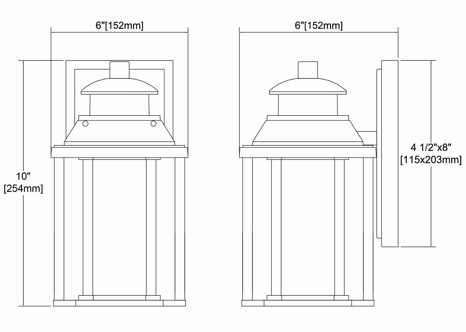 Irvine LED Outdoor Wall Sconce Matte Black