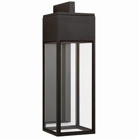 Irvine LED Wall Lantern BronzeOutdoor wall sconces with motion sensor