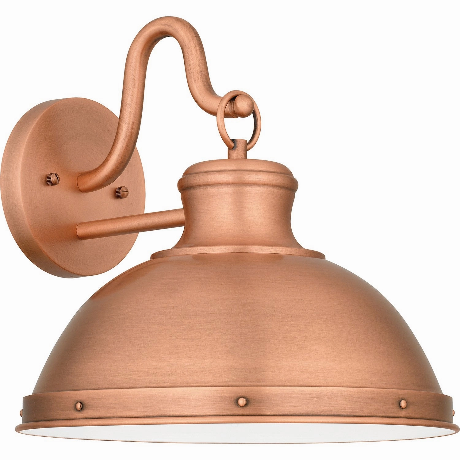 Jameson One Light Outdoor Wall Mount Aged Copper