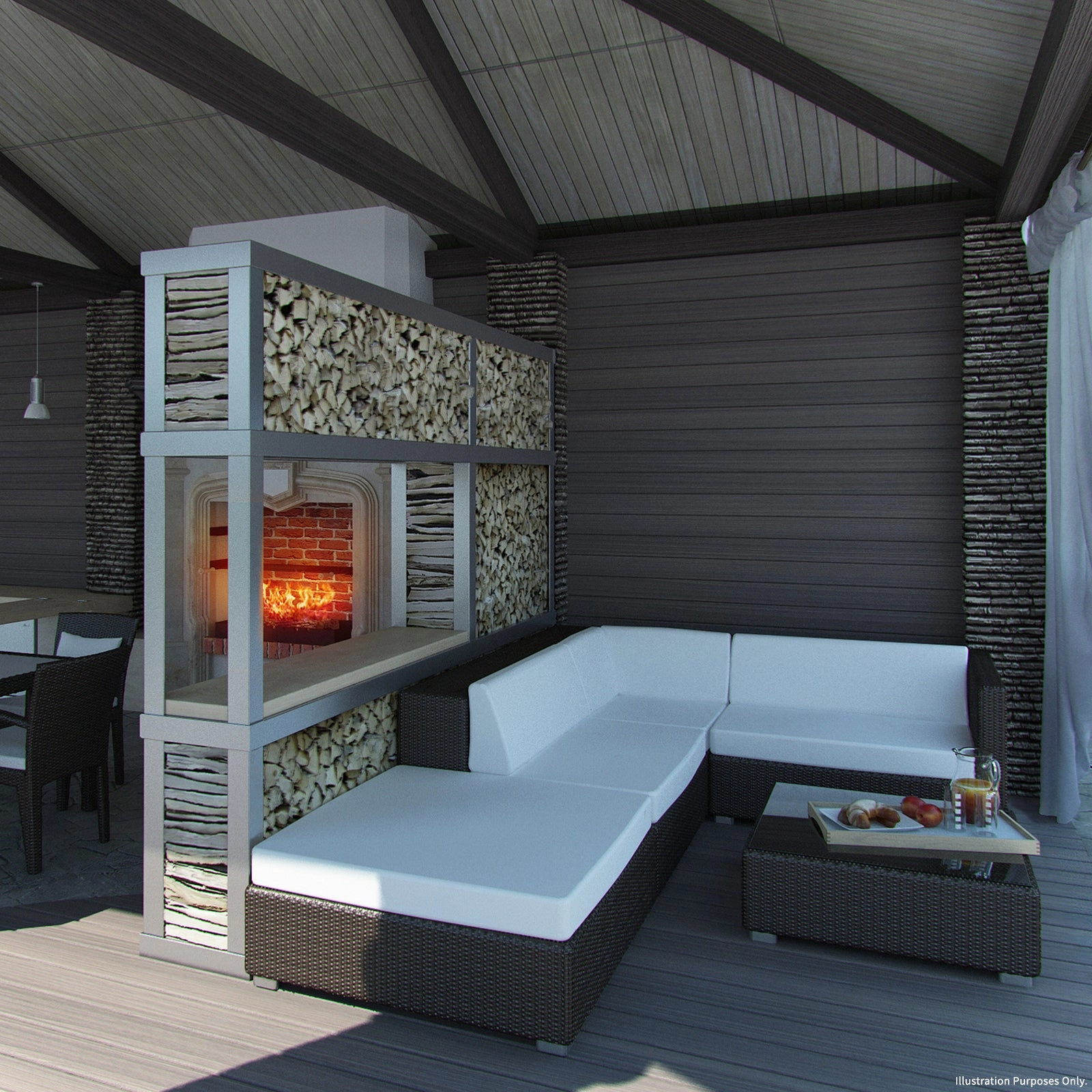 Jard Composite Decking - 5 SQM - Castle Grey