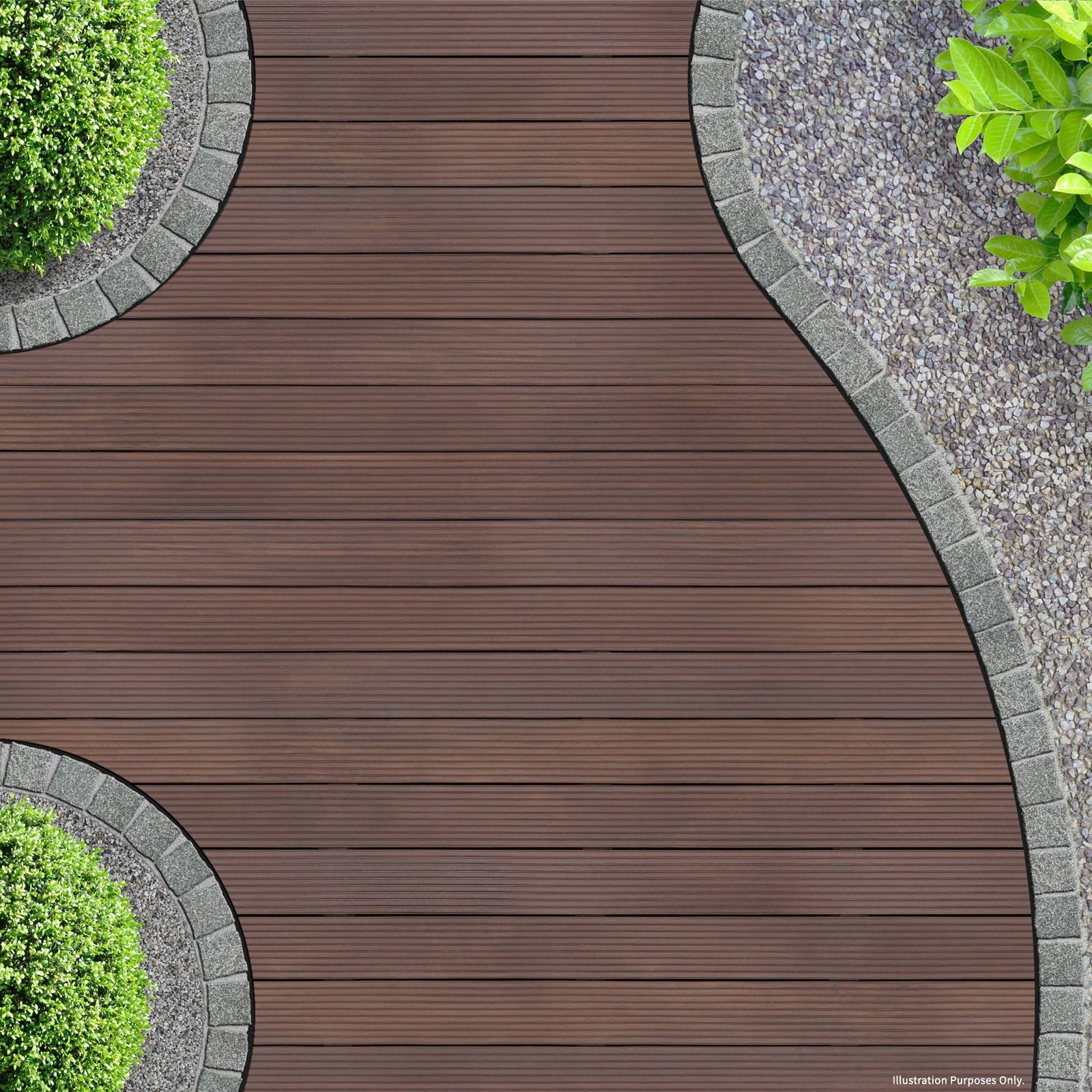 Jard Composite Decking - 5 SQM - Conker Brown