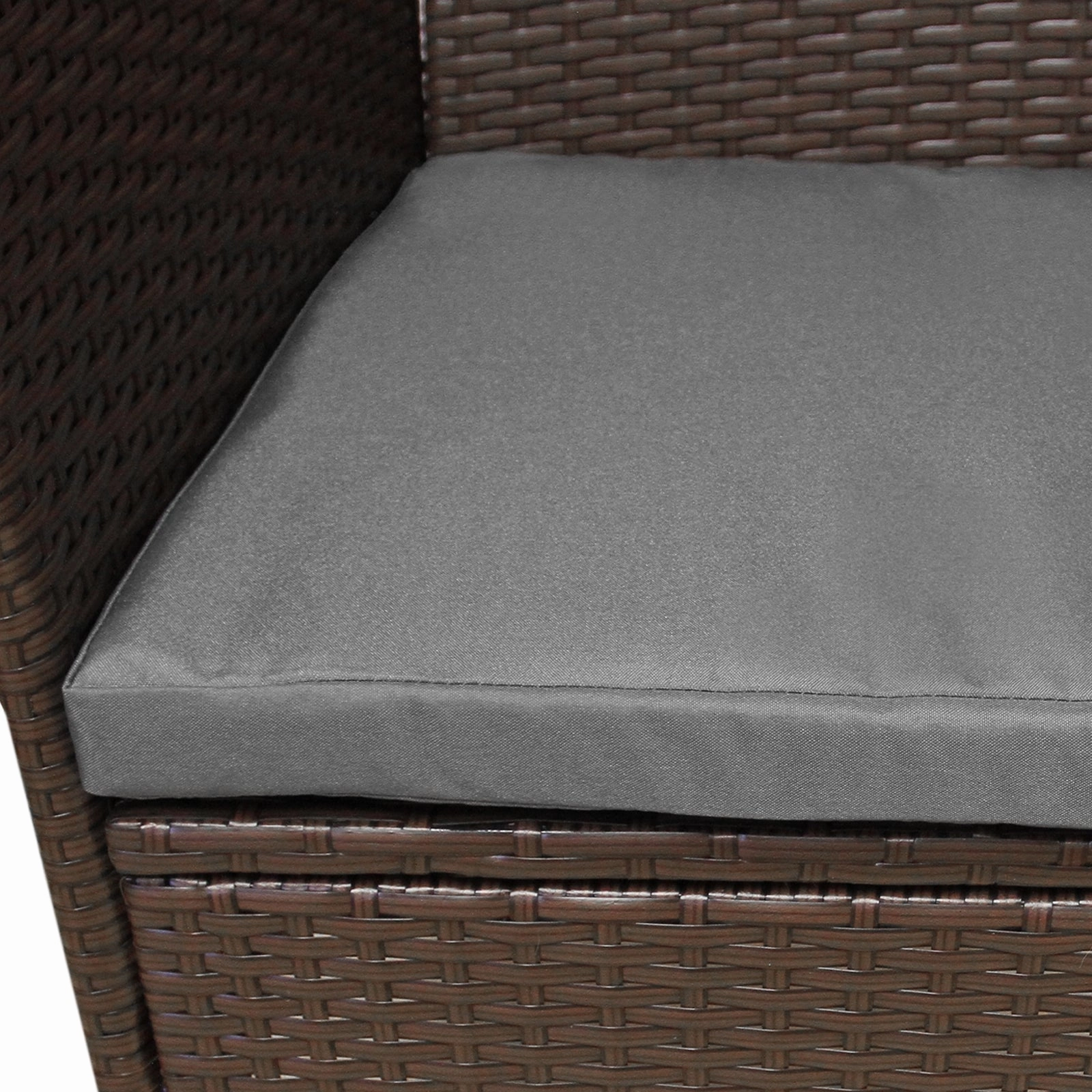 Jard Rattan Bistro Set Brown