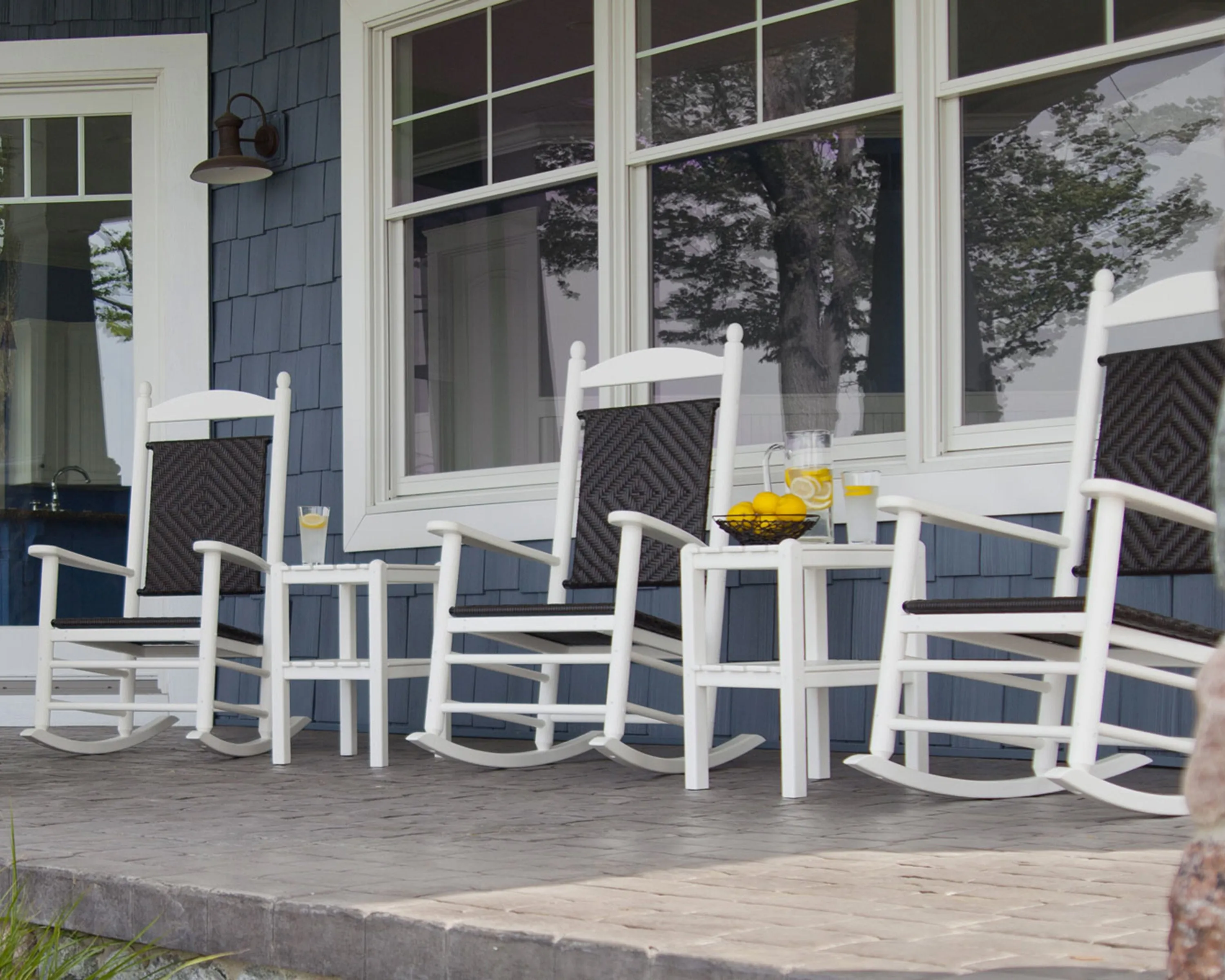Jefferson Woven Rocking Chair