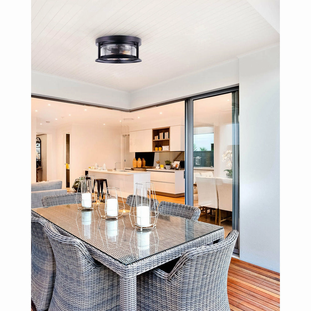 Julee 1-Light Outdoor Ceiling Light