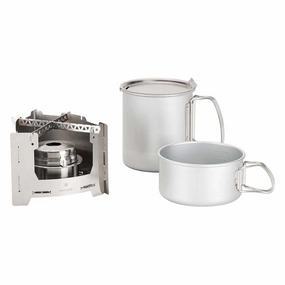 Kaen Stove Koen Cooker Set heavy-duty garden utility cart with handle