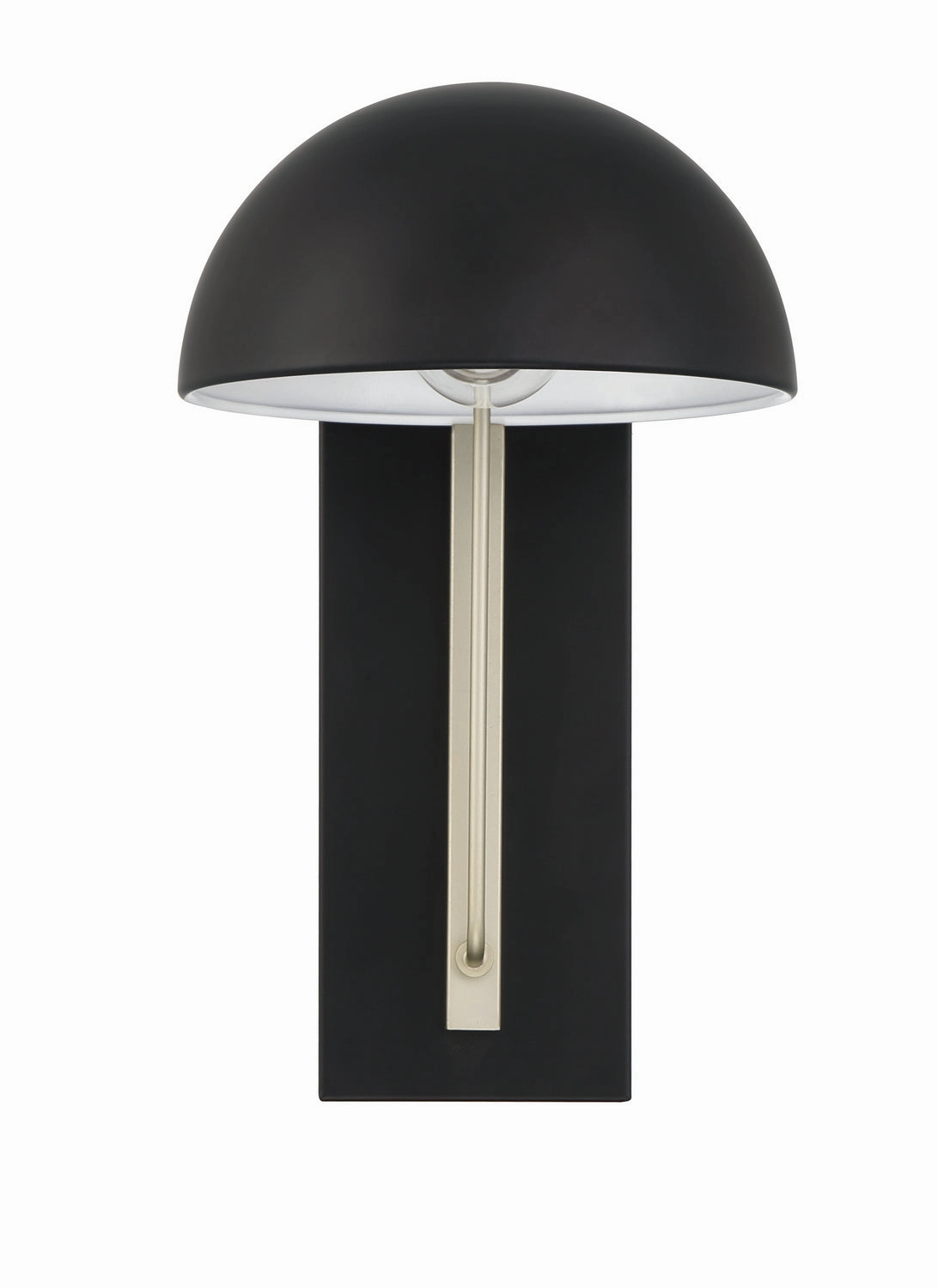 Kahn One Light Outdoor Wall Mount Midnight/Satin AluminumOutdoor wall sconces with motion sensor