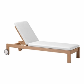 Kahn Sunbed w/ Cushion - 1-SeaterPatio reclining sun chair