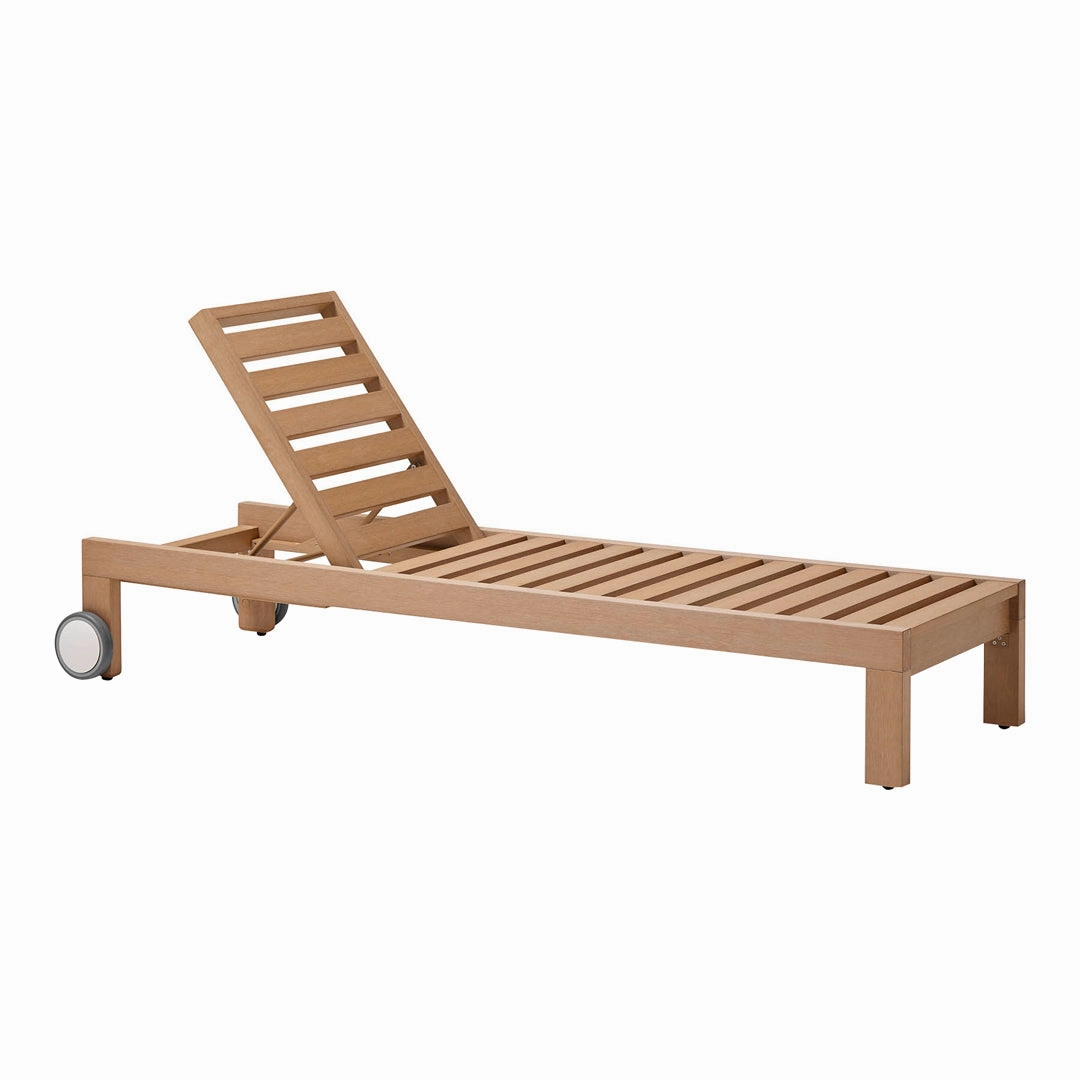 Kahn Sunbed w/ Cushion - 1-Seater
