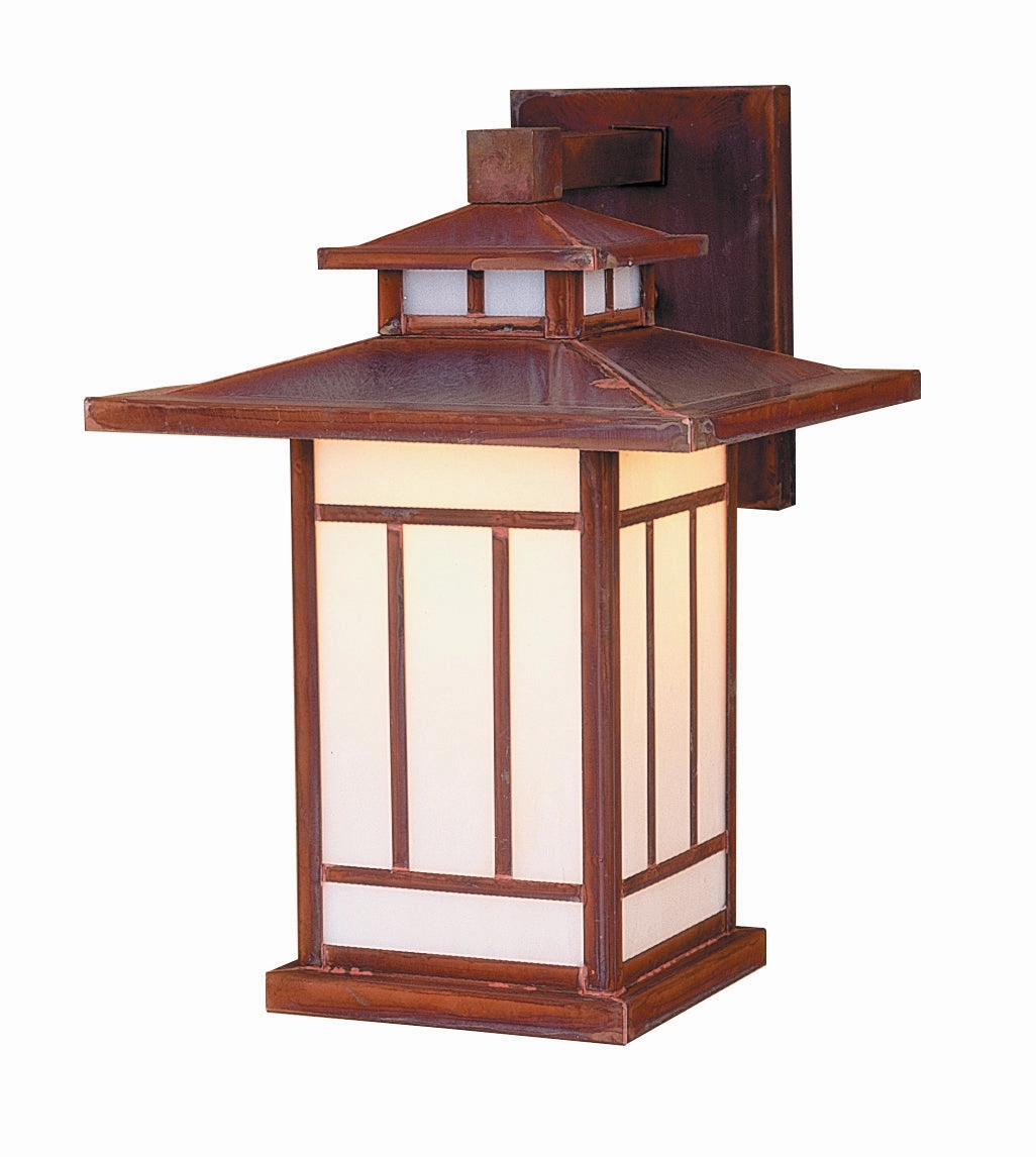Kennebec One Light Wall Mount Raw CopperOutdoor wall sconces with motion sensor