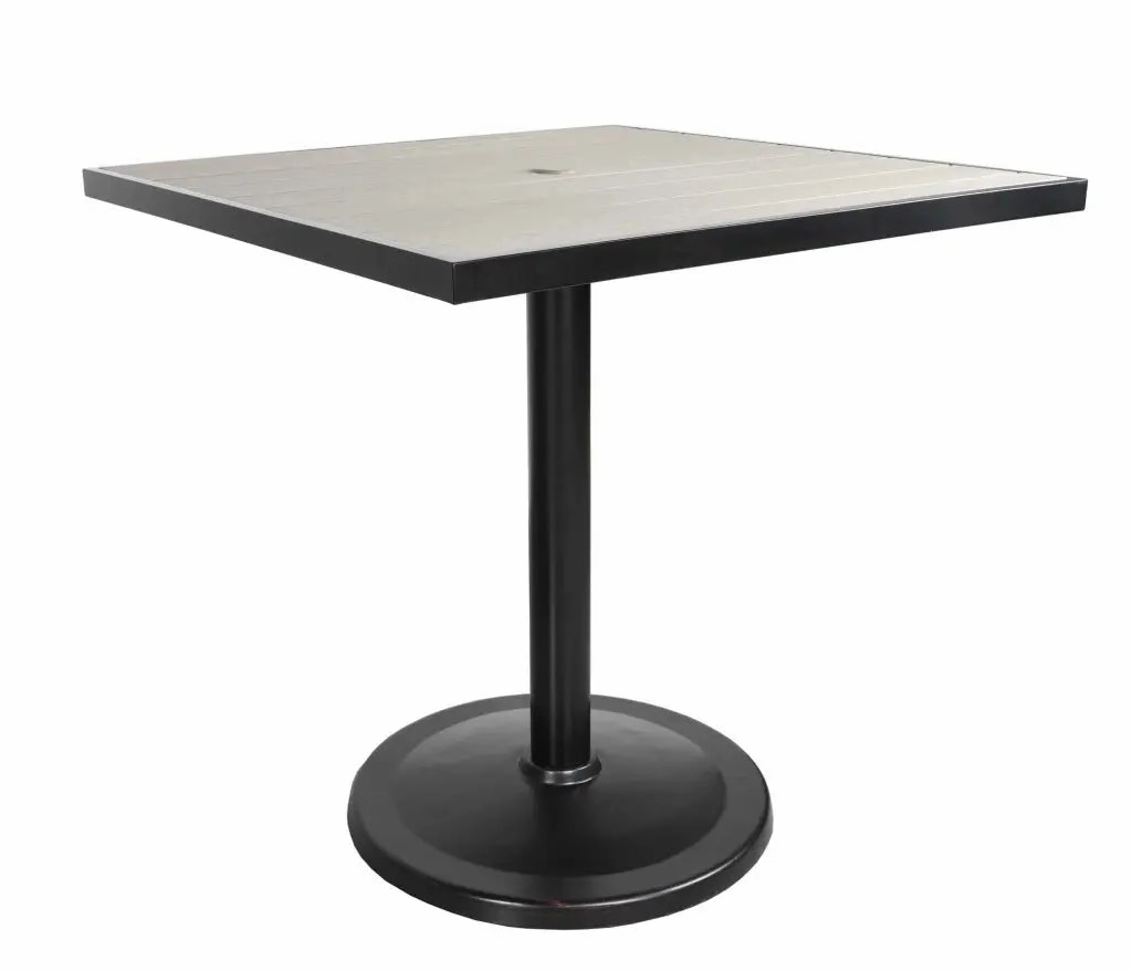 Kensington 42" Square Pedestal Balcony Tableoutdoor patio furniture set