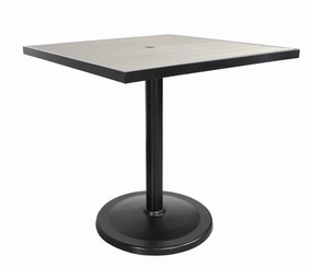 Kensington 42" Square Pedestal Balcony Tableoutdoor patio furniture set