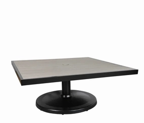 Kensington 42" Square Pedestal Coffee Tableoutdoor patio furniture set