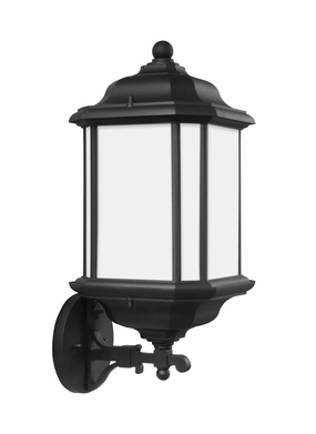 Kent One Light Outdoor Wall Lantern BlackOutdoor wall sconces with motion sensor