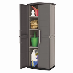 Keter Boston Tall Outdoor Cabinet waterproof outdoor storage cabinet
