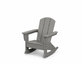Kids Nautical Adirondack Rocking Chairwaterproof outdoor chair cushions