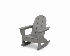 Kids Vineyard Adirondack Rocking Chairwaterproof outdoor chair cushions