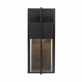 Kingler LED Outdoor Wall Sconce Powder Coated BlackOutdoor wall sconces with motion sensor