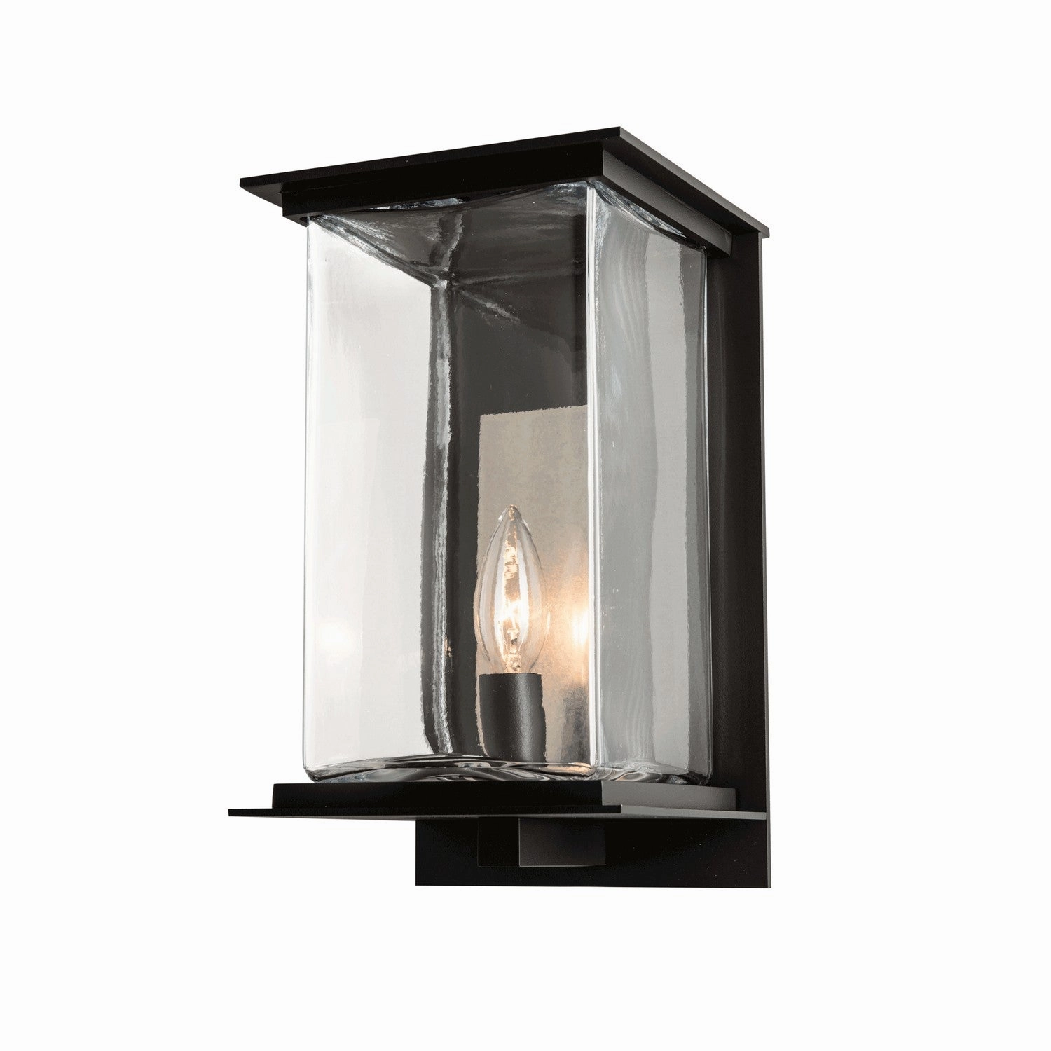 Kingston One Light Outdoor Wall Sconce Coastal Black