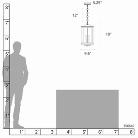 Kingston Outdoor Large LanternWeatherproof outdoor lighting