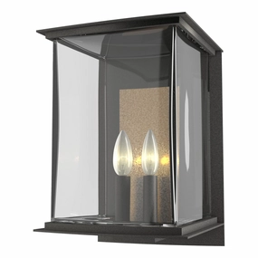 Kingston Two Light Outdoor Wall Sconce Coastal Natural IronOutdoor wall sconces with motion sensor