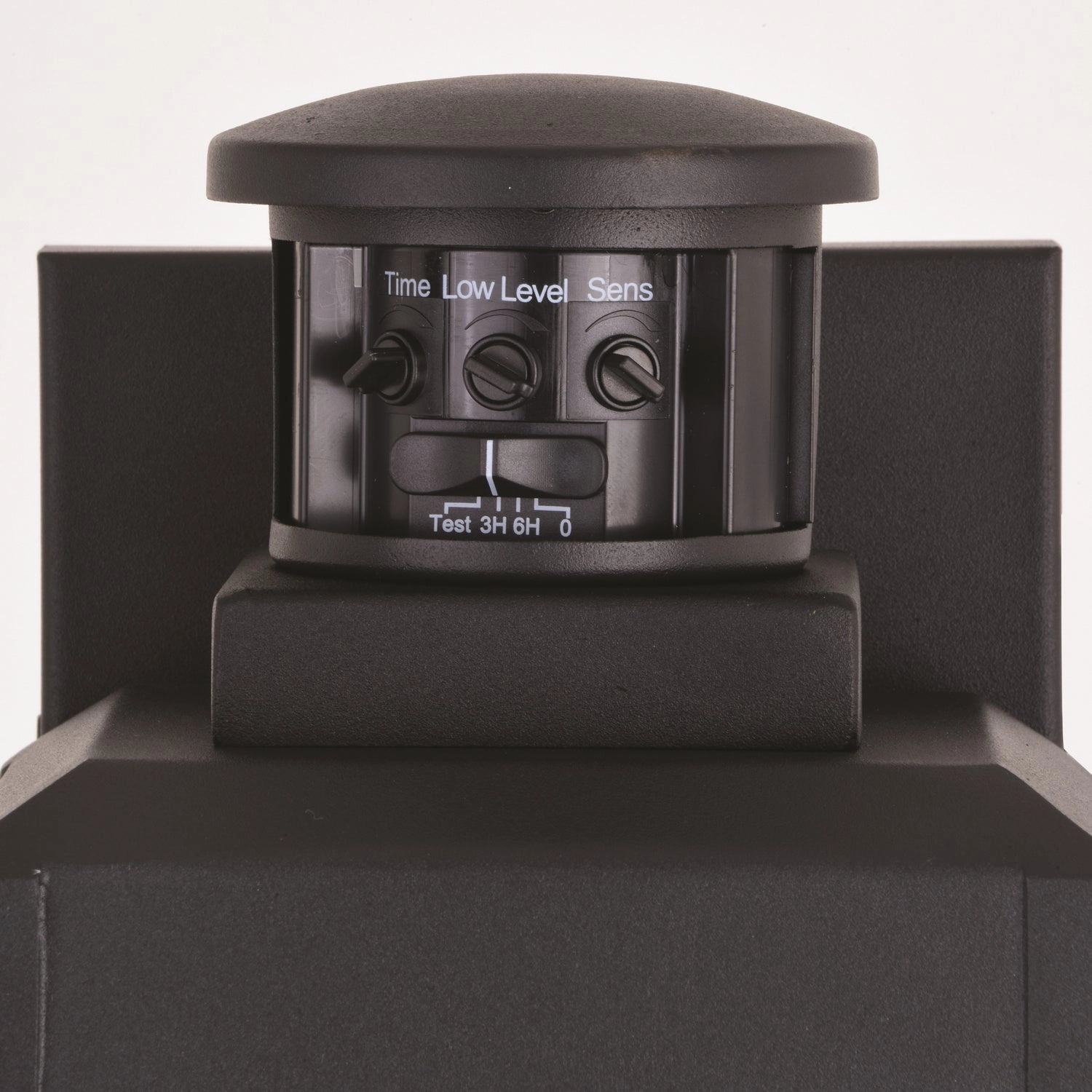 Kinzie One Light Outdoor Motion Sensor Wall Mount Textured Black